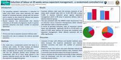 Thumbnail for induction of labour at 39 weeks versus expectant management- randomised control trial