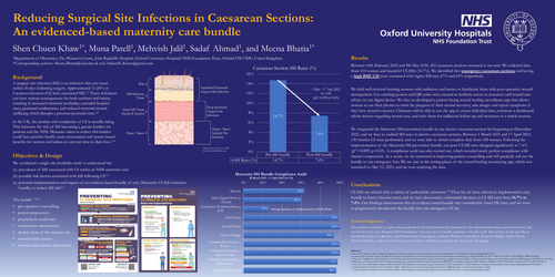 Preview of Reducing Surgical Site Infections in Caesarean Sections: An evidenced-based maternity care bundle
