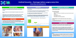 Thumbnail for Urethral caruncles – oestrogen before surgery every time