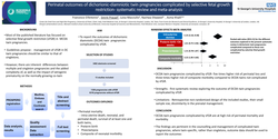 Thumbnail for Perinatal outcomes of dichorionic-diamniotic twin pregnancies complicated by selective fetal growth restriction