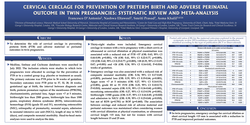 Thumbnail for Cervical cerclage for prevention of preterm birth in twin pregnancies