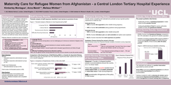 Thumbnail for Maternity Care for Afghan Refugee Women - a Central London Tertiary Hospital Experience