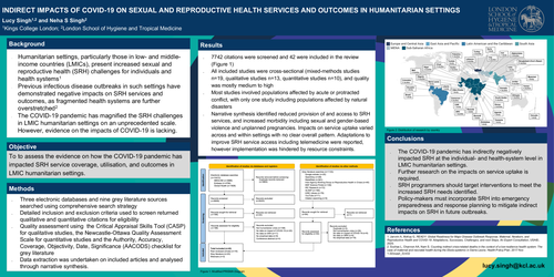 Preview of Indirect impacts of COVID-19 on sexual and reproductive health in humanitarian settings