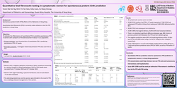 Thumbnail for Quantitative fetal fibronectin testing in symptomatic women for spontaneous preterm birth prediction