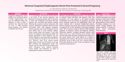 Thumbnail for Maternal congenital diaphragmatic hernia first presented in second pregnancy