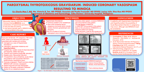 Preview of Hyperemesis Gravidarum Resulting to Myocardial Infarction With Non-Obstructive Coronary Arteries (MINOCA)