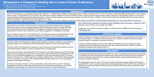 Preview of Management of intrapartum bleeding risk in a case of Factor XI deficiency