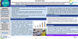 Thumbnail for One-stop facility model, localizing WHO Comprehensive Abortion Care Guidelines in Uganda.