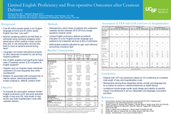 Thumbnail for Limited English Proficiency and Post-operative Outcomes after Cesarean Delivery