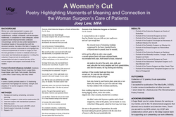 Thumbnail for A Woman's Cut
Poetry Highlighting Moments of Meaning and Connection in
the Woman Surgeon's Care of Patients