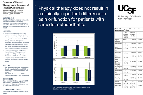 Preview of Outcomes of Physical Therapy in the Treatment of Shoulder Osteoarthritis