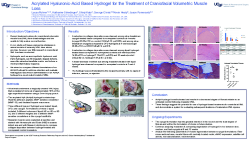 Preview of Acrylated Hyaluronic-Acid Based Hydrogel for the Treatment of Craniofacial Volumetric Muscle Loss