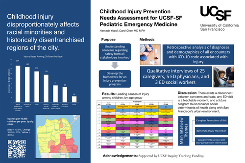 Preview of Childhood Injury Prevention Needs Assessment for UCSF-SF Pediatric Emergency Medicine