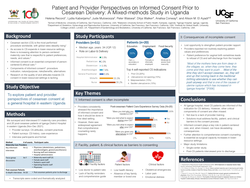 Thumbnail for Patient and Provider Perspectives on Informed Consent Prior to Cesarean Delivery: A Mixed-methods Study in Uganda
