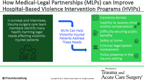 Preview of Integration of Medical Legal Services into a Hospital-Based Violence Intervention Program: A Survey and Interview-Based Provider Needs Assessment