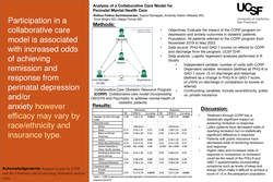 Thumbnail for Analysis of a Collaborative Care Model for Perinatal Mental Health Care
