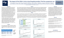 Thumbnail for The Impact of the VEGA-1 trial on local hospital providersβ€™ first line vasopressor use
