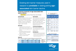 Thumbnail for Exploring measures of age-associated skin barrier decline