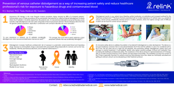 Thumbnail for Prevention of venous catheter dislodgement as a way of increasing patient safety and reduce healthcare professional’s risk for exposure to hazardous drugs and contaminated blood