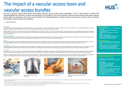 Thumbnail for The impact of a vascular access team and vascular access bundles in CLABSI prevention