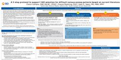 Thumbnail for A 3-step protocol to support VAD selection for difficult venous access patients based on the current literature