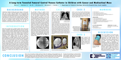 Thumbnail for A long-term tunneled femoral central venous catheter in children with cancer and mediastinal mass
