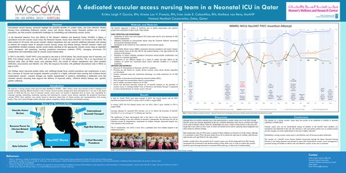 Preview of Experiences of introducing a dedicated neonatal nurse-led vascular access team in Qatar