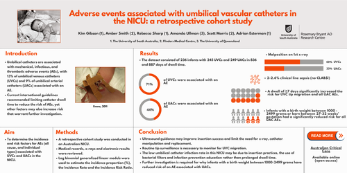 Preview of <p>Adverse events associated with umbilical vascular catheters in the neonatal intensive care unit: a retrospective cohort study</p>
<p></p>
