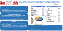 Thumbnail for The Endoscopy Department as an alert to detect complications associated to peripheral venous catheters in patients admitted to a tertiary teaching hospital