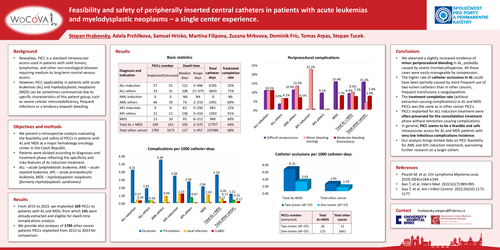 Preview of Feasibility and safety of peripherally inserted central catheters in patients with acute leukemias and myelodysplastic neoplasms – a single center experience.