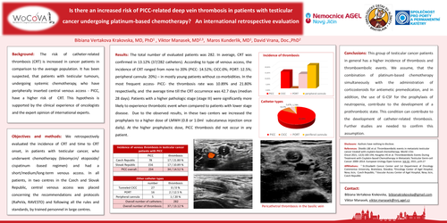 Preview of <p>Is there an increased risk of PICC-related deep vein thrombosis in patients with testicular cancer undergoing platinum-based chemotherapy? </p>
<p>An International Retrospective Evaluation</p>