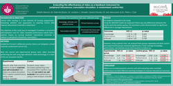 Thumbnail for Evaluating the effectiveness of video as a feedback instrument for peripheral intravenous cannulation simulation. A randomised control trial.