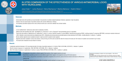 Thumbnail for In vitro comparison of the effectiveness of various antimicrobial locks with taurolidine in the treatment and prevention of catheter-related bloodstream infections.