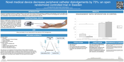 Thumbnail for Novel medical device decrease peripheral catheter dislodgements by 72,8%: an open randomized controlled trial in Sweden.