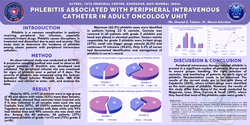 Thumbnail for Phlebitis associated with peripheral intravenous catheter in adult oncology unit