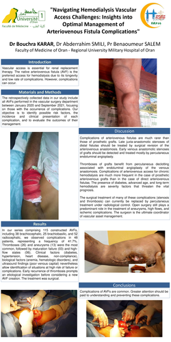 Thumbnail for "Navigating Hemodialysis Vascular Access Challenges: Insights into Optimal Management of Arteriovenous Fistula Complications"